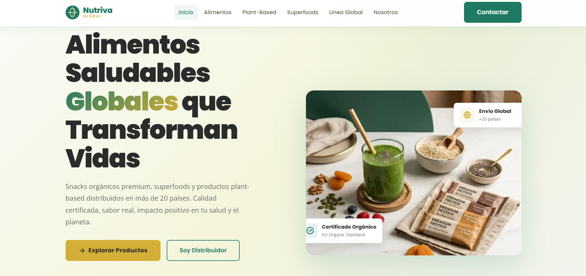 Proyecto Ecommerce Nutriva Global