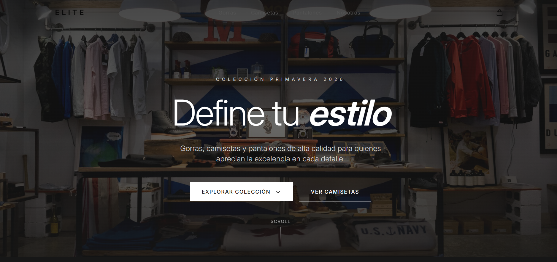 Proyecto Ecommerce Elite Store